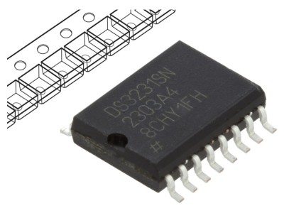 Circuit RTC I2C SMD, SO16-W foto
