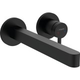 ORNAMENT BATERIE INCASTRATA LAVOAR FINORIS 225 MM, NEGRU MAT
