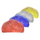 Set 8 Casti Dus Multicolor Omnia, Protectie Par Refolosibile Plastic, Baie, Calatorie