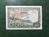 GUINEEA ECUATORIALA 5000 BIPKWELE PE 500 PESETAS 1980 UNC