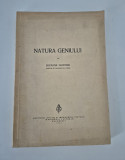 Carte veche 1941 Filosofie Sevastia Dumitriu Natura geniului