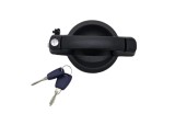 Maner usa exterior Fiat Doblo (119/223), 01.2001-12.2005; Doblo (119/223), 2006-2010, montare spate, negru / texturt; cu 1 butuc cheie, RapidAuto