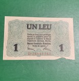 Bancnota 1 Leu 1917 BGR, Romania, Colectionari, Numismatica