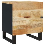 Cumpara ieftin Noptiera, 40x33x46 cm, lemn masiv de mango