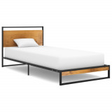 vidaXL Cadru de pat, 90x200 cm, metal 324862