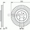 Disc frana MERCEDES R-CLASS (W251, V251) (2006 - 2016) BOSCH 0 986 479 329