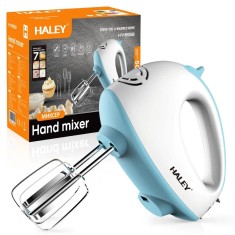 Mixer de mana HALEY 500 W, 7 trepte Viteza, silențios, Accesorii Incluse