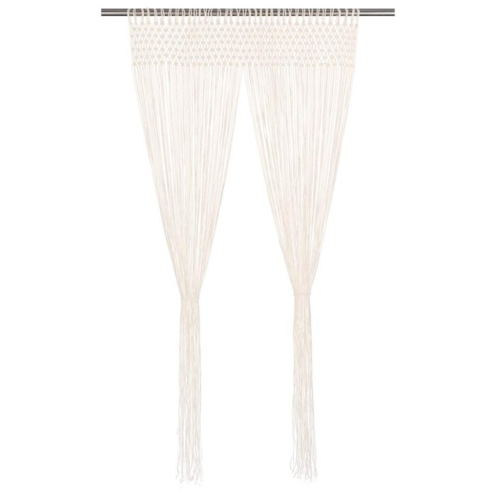 Perdea macrame, 140 x 240 cm, bumbac