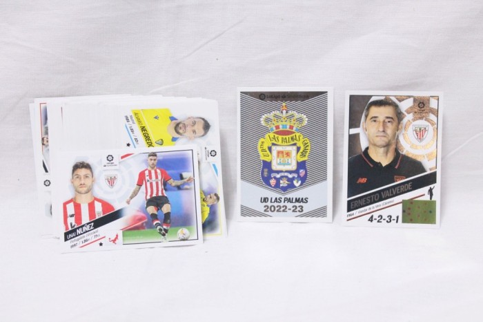Lot 76 cartonase sticker Panini La Liga Santander 2022 - 2023 trading cards