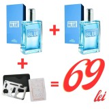 Set promotional , 2 parfumuri Individual Blue + 1 unealta multifunctionala tip card, oferta speciala la 69 lei