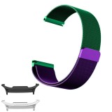 Curea otel, Milanese Loop Slim, compatibila cu Samsung Galaxy Watch9 40mm, Purple Gold