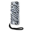 Husa pentru iPhone 15 Pro - Karl Lagerfeld IML Luxury (KLHCP15LHZBPKCCK) - Zebra Pattern&amp;Cord