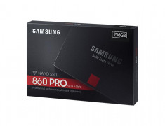 Ssd samsung 256gb 860 pro retail sata3 rata transfer r/w: foto