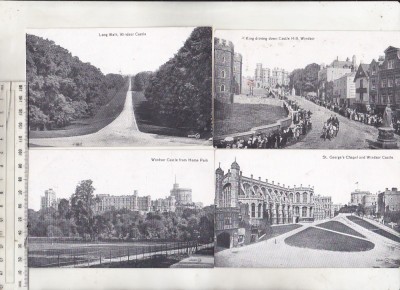 bnk cp Anglia - Castelul Windsor - lot 11 cp interbelice necirculate foto