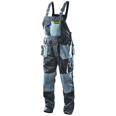 Pantaloni de lucru cu pieptar marime M TOPMASTER 557801 HardWork ToolsRange foto