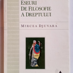 Eseuri de filosofie a dreptului - Mircea DJUVARA