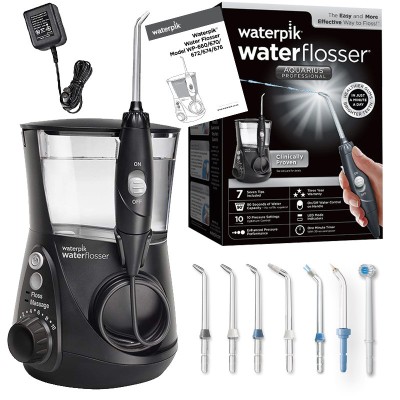 Dus Bucal, Waterpik WP-662, Aquarius, 7x Varfuri, 1400 psi, 10x Trepte Presiune, Rezervor 400ml foto