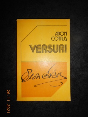 ARON COTRUS - VERSURI (1978) foto