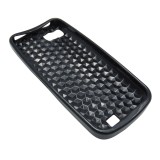 Husa silicon negru lucios pentru Nokia C3-01