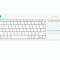 Tastatura Logitech Wireless K400 Plus Alba