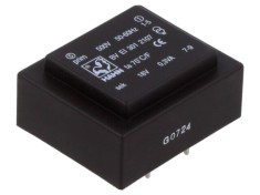 Transformator &icirc;ncapsulat HAHN BVEI 0,6VA montare PCB