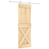 Cumpara ieftin Usa glisanta cu set de feronerie 70x210 cm, lemn masiv de pin