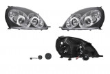 Set faruri tuning TOYOTA YARIS (XP10), 04.1999-03.2003, Taiwan, partea stanga+dreapta, H1+H1; manual; negru, transparent;, Rapid