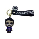 Breloc Capitan America Avengers, Jucarie Cauciuc, 5cm, Inel Ghiozdan/Chei, Peste 3 Ani