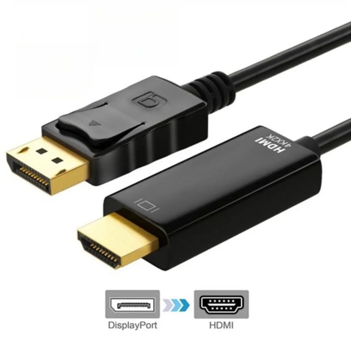 Hicon Cavo DisplayPort Ergonomico 3m per Display UHD Italia