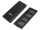 Set unelte Goobay 48 piese capete şurubelniţă casetă plastic 77835
