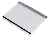 Iluminare de fundal LED ambră 78x64x3,8mm