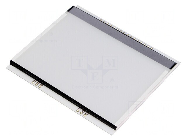 Iluminare de fundal LED ambră 78x64x3,8mm