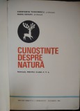Cunostinte despre natura - manual clasa a 4-a - anul 1969, Biologie, Clasa 4