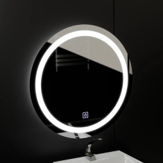 Oglinda LED Rotunda 70cm- Basic Touch AT1CT-IM1P-OG1D-C100S/70X70