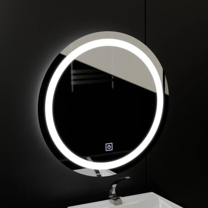 Oglinda LED Rotunda 70cm- Basic Touch AT1CT-IM1P-OG1D-C100S/70X70