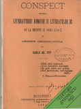 VASILE GR. POP - CONSPECT ASUPRA LITERATUREI ROMANE SI LITERATILOR EI