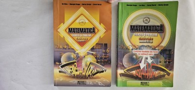 MATEMATICA EXERCITII SI PROBLEME CLASA A VII A SEMESTRU I SI II , EDIT METEOR PRESS , GHICA , DRUGAN ,MOROTI , GIURGIU foto