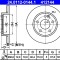 ATE 24.0112-0144.1 Disc frana