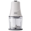 Tocator Black+Decker 260W, Bol 500ml, Negru, Turbo, Lame Inox, Maruntire/Amestecare, Fara BPA