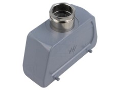 Carcasă WIELAND HDC 24 pentru conectori cablu M25 unghiular, cod 70.354.2435.0