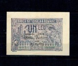 Romania 1915 - 1 leu, aproape necirculata