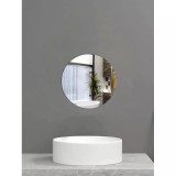 Cumpara ieftin Oglinda Decorativa Autoadeziva, Forma Rotunda, Diametru 24 cm