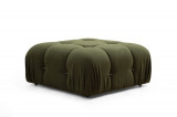 Puf Bubble Pouffe - Green, Verde, 95x45x95 cm, Artie