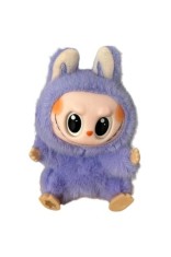 Jucărie Muzicală Labubu Plus Cu Lumini, Tip Breloc Și Funcție De Cap Rotativ, Violet