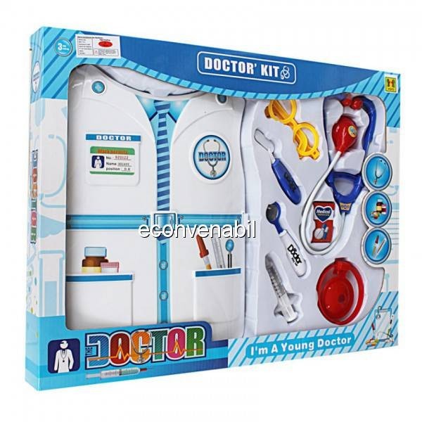 Set Jucarie Instrumente Medicale pentru Copii Doctor’s Kit 9202 Set Jucarie Instrumente Medicale pentru Copii Doctor’s Kit 9202