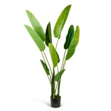 Planta decorativa artificiala bananier &ndash; 1,9 m, verde Best CarHome