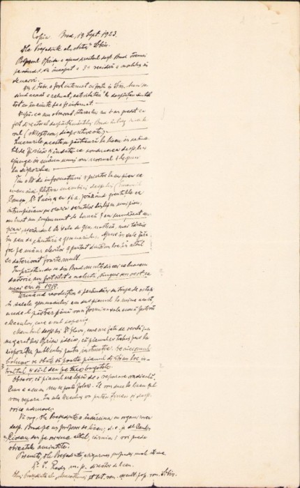 A1930 Act olograf ASTRA Brad, județul Hunedoara, 1923