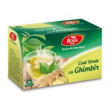 Ceai verde cu ghimbir, 20 plicuri, Fares