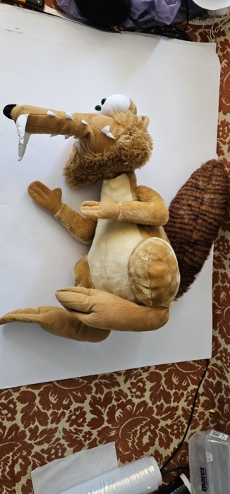 VEVERITA SCRAT ICE AGE 2 , INALTIME 54 CM , CEL MAI MARE !