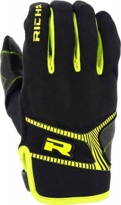 Manusi Moto Richa Summer R Sport Gloves, Negru/Galben, 2XL foto